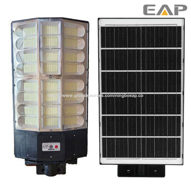 EAP Solarbetriebene 24-Augen Ultrahelle Ingenieurleuchte mit Fernbedienung + Lichtsteuerung + Radar
