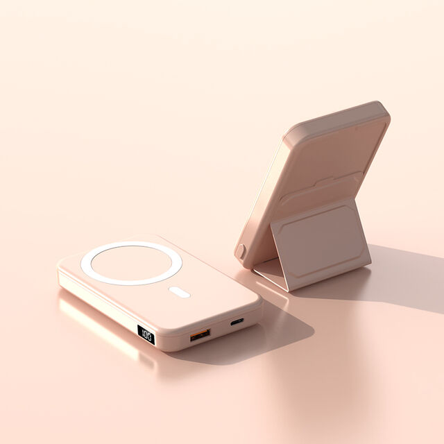Banco de energía inalámbrico de succión magnética, 10,000 mAh