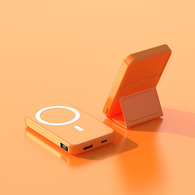 Banco de energía inalámbrico de succión magnética, 10,000 mAh