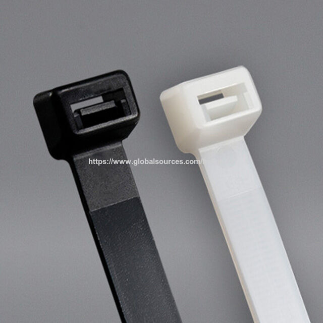 Hersteller-Kabelbinder aus Kunststoff, Nylon-Kabelbinder, Kabelbinder, Drahtband, Weiß, Schwarz, Farbe, OEM, ODM. HUA WEI Kabelbinder