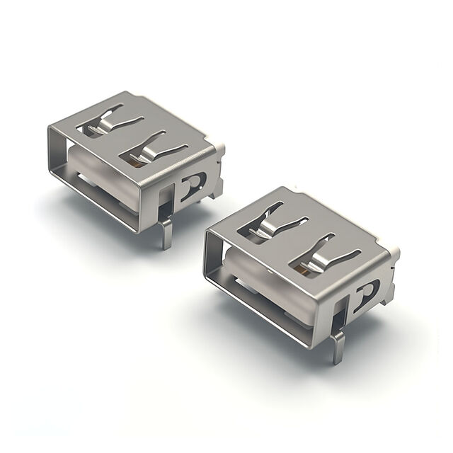 Prix de gros OEM Usine USB 2.0 Connecteur A Femelle Angle Droit AF Dip 4 Broches Type Dip USB 2.0 A Femelle pour prises de charge