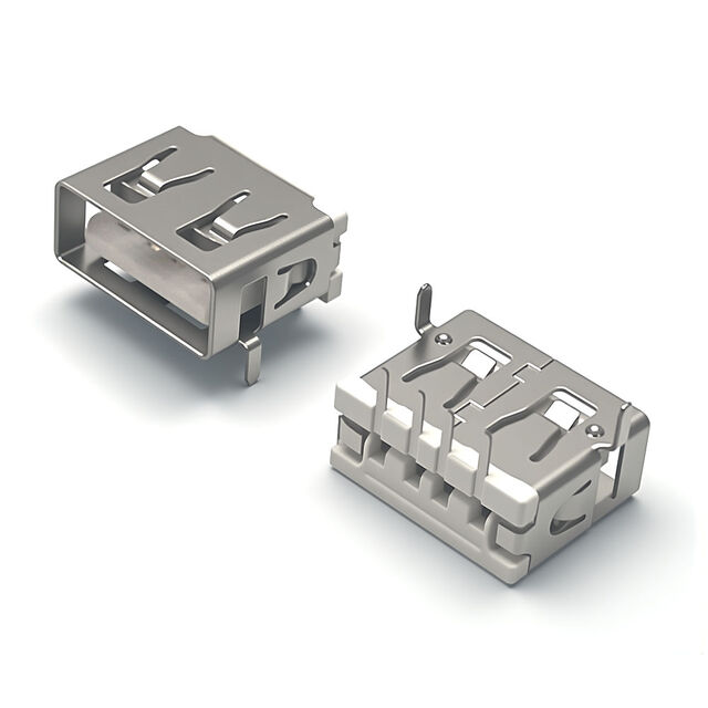 Prix de gros OEM Usine USB 2.0 Connecteur A Femelle Angle Droit AF Dip 4 Broches Type Dip USB 2.0 A Femelle pour prises de charge