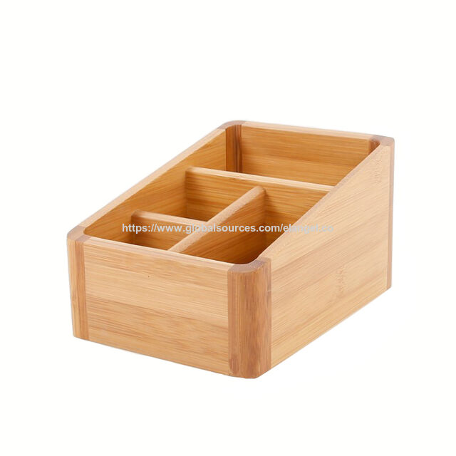 Organizador de Mesa de Madeira da Moda, Fabricado na China, Porta-Canetas de Madeira Personalizado para Canetas e Outros, Venda Quente