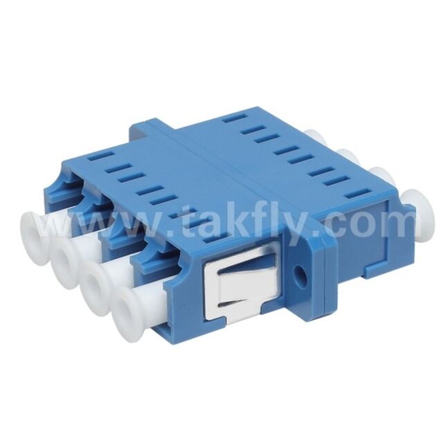 محول ألياف بصرية LC رباعي النواة 4 SM MM / محول ألياف / قارنة ألياف / موصل ألياف