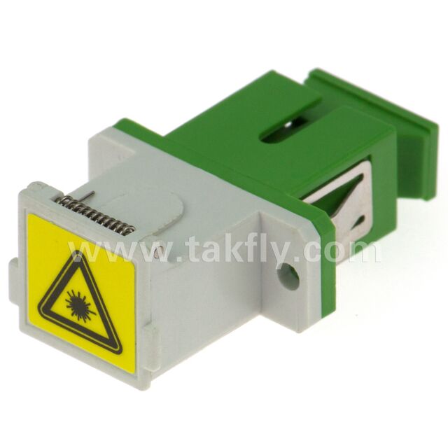 محول/موصل/قارنة ألياف بصرية SC Simplex Duplex معدني SM MM مع مصراع
