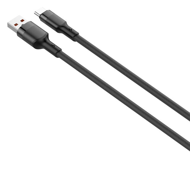 LDNIO LS352Q 2M Cabos de Carregamento com Desligamento Automático Tipo-C Micro Lighting 1M Cabo de Dados de Carregamento Rápido de 100W