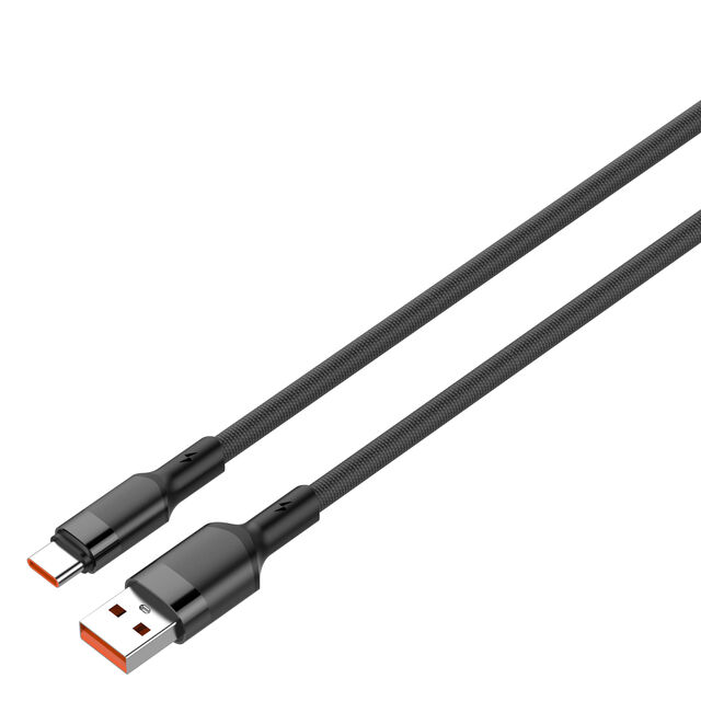 LDNIO LS352Q 2M Cabos de Carregamento com Desligamento Automático Tipo-C Micro Lighting 1M Cabo de Dados de Carregamento Rápido de 100W