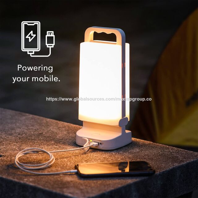 Lâmpada LED Multifuncional Portátil Solar com Preço de Fábrica para Camping ao Ar Livre - Candeeiro de Mesa Portátil com Proteção para os Olhos