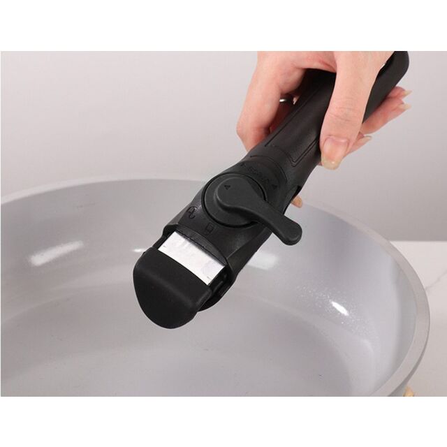 Poignée de casserole universelle amovible résistante à la chaleur, prise amovible pour casseroles et bols, pince de casserole séparable, outil de cuisine, commande en gros