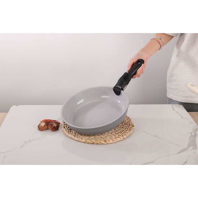 Poignée de casserole universelle amovible résistante à la chaleur, prise amovible pour casseroles et bols, pince de casserole séparable, outil de cuisine, commande en gros