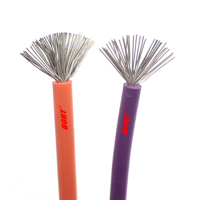 Câble PVC 300V 105c UL1569 Isolation PVC Cuivre Étamé Brin Fil Électrique Monoconducteur pour Éclairage