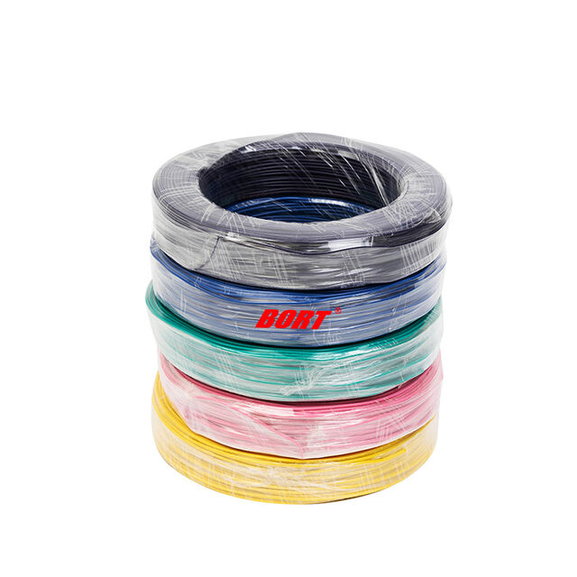 Câble PVC 300V 105c UL1569 Isolation PVC Cuivre Étamé Brin Fil Électrique Monoconducteur pour Éclairage