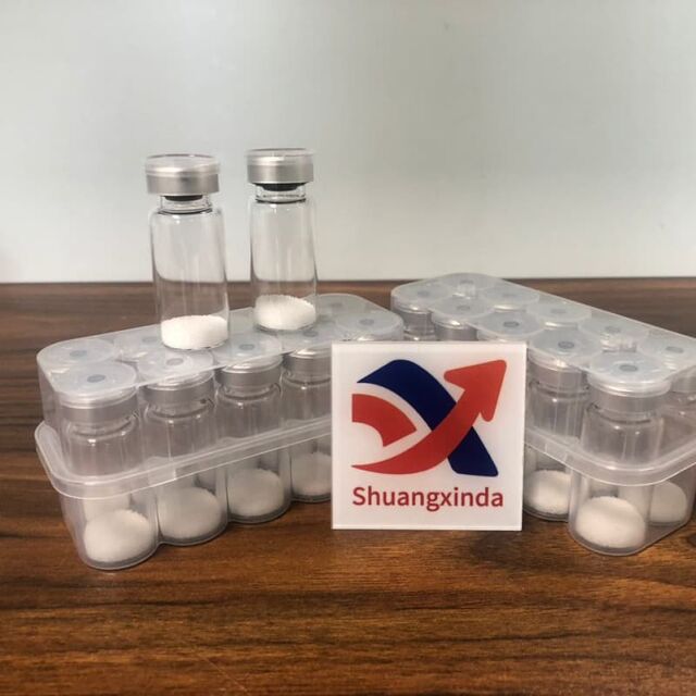 Flacons de peptides, peptide en poudre lyophilisée par flacon 5mg 10mg 15mg 20mg, prix d'usine, vente chaude