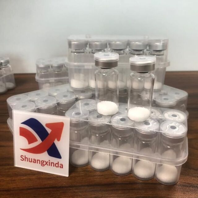 Flacons de peptides, peptide en poudre lyophilisée par flacon 5mg 10mg 15mg 20mg, prix d'usine, vente chaude