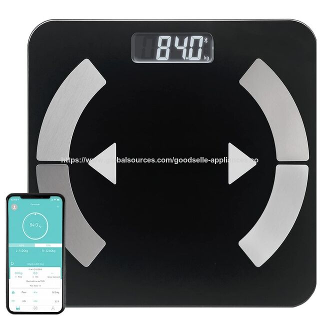 ODM 2023 Neues Design Digitale Körperwaage mit 180 kg Kapazität und Bluetooth-Verbindung