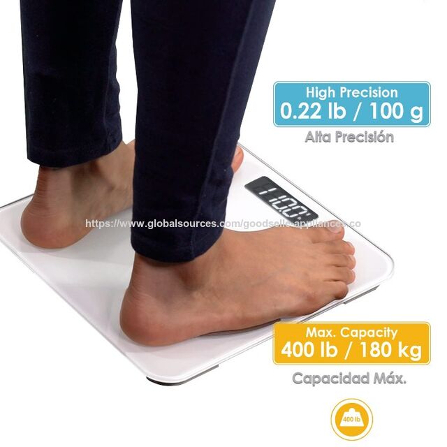 ODM 2023 Neues Design Digitale Körperwaage mit 180 kg Kapazität und Bluetooth-Verbindung
