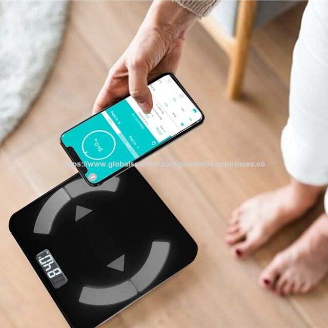 ODM 2023 Neues Design Digitale Körperwaage mit 180 kg Kapazität und Bluetooth-Verbindung