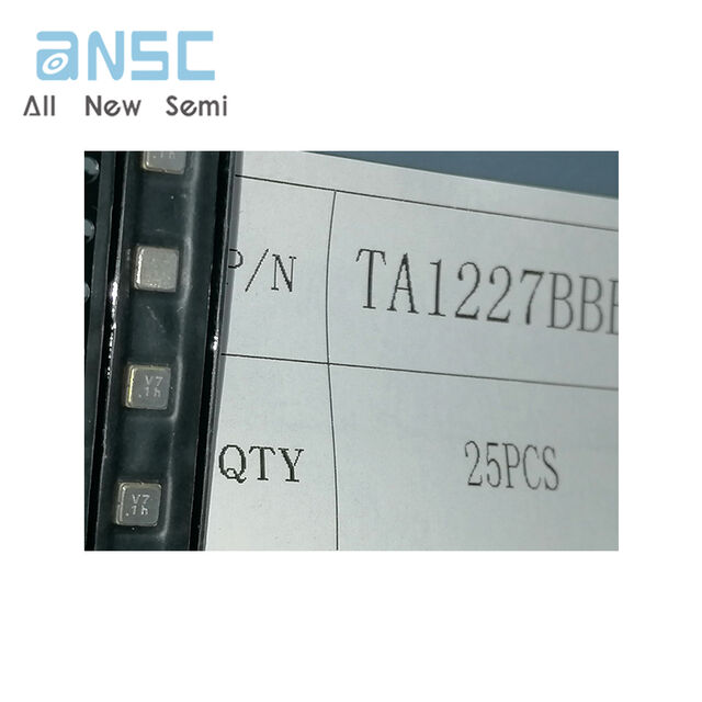 Circuit intégré IC TA1227BB d'approvisionnement professionnel, filtre SAW RF LTE à fréquence de 1,227 GHz (onde acoustique de surface) 2,2 dB 20 MHz 6SMD