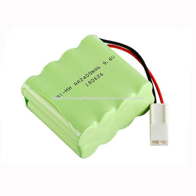 Paquete de Baterías NIMH Tamaño AA de 4.8V 6.0V 7.2V 8.4V 9.6V 12V 2400mAh