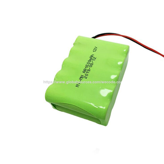 Paquete de Baterías NIMH Tamaño AA de 4.8V 6.0V 7.2V 8.4V 9.6V 12V 2400mAh