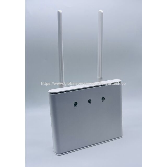 Routeur CPE 4G Multi-Antennes avec WiFi 1200 Mbps et Bandes B42/B43, Routeur CPE LTE 4G Haute Vitesse Cat12 avec WiFi 11AC