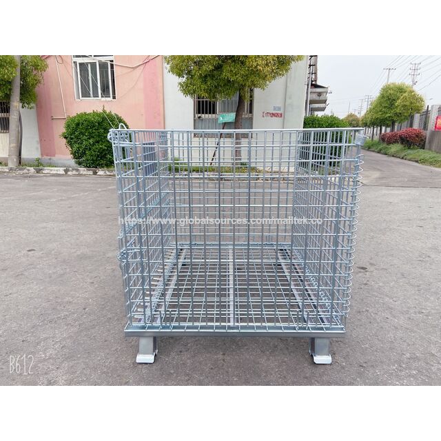 Jaula de Almacenamiento con Estantes Apilables a Precio de Fábrica en Venta