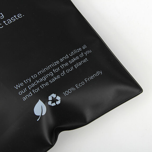Bolsa de Plástico Negra con Cremallera y Logotipo Personalizado Sinicline para Ropa
