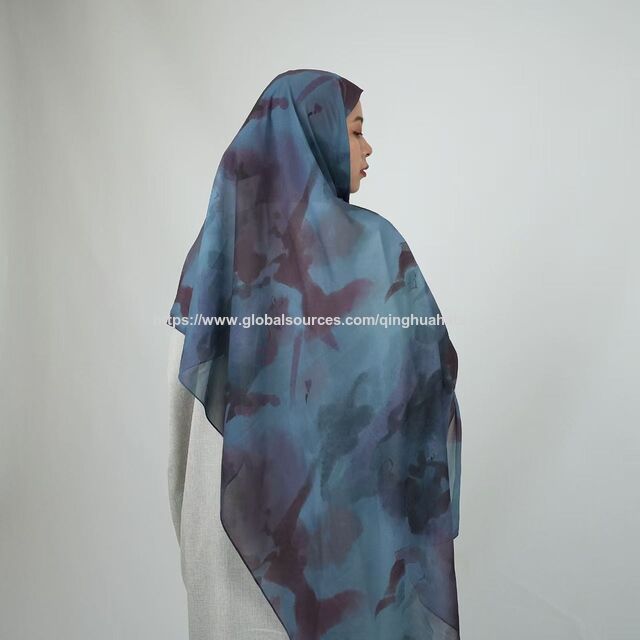 Pañuelos de Modal de Bambú con Impresión Personalizada de Alta Calidad, Viscosas Modales, Hijabs, Bufandas de Modal de Algodón con Estampados de Leopardo y Mármol al por mayor