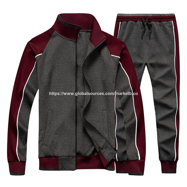 Conjunto Deportivo para Hombre Marca Sporting, Chándal Casual de Otoño, Chaquetas Deportivas con Capucha y Pantalones, Conjunto de Moda con Cremallera y Color en Contraste