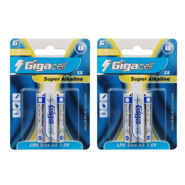 Pile Super Alcaline LR6 AA Taille 1.5V à Prix d'Usine - Pile Primaire pour Usage Quotidien et Fournitures d'Urgence