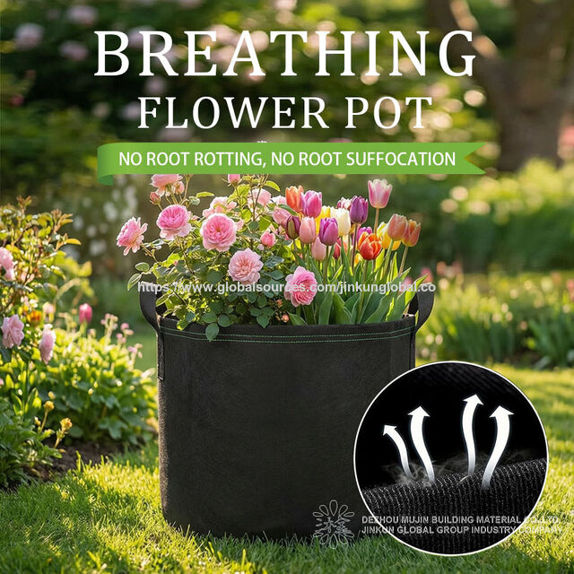 Wholesale Non-woven Grow Bags with Handles - Cost-Effective for Home Gardening & Agriculture