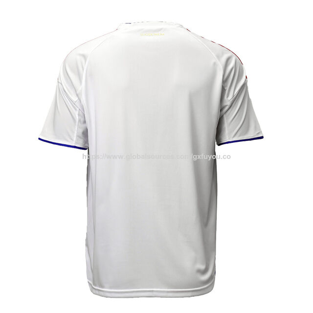 Maillot de football domicile Olympique Lyonnais 25-26 pour les supporters, haute qualité thaïlandaise, blanc. OEM ODM