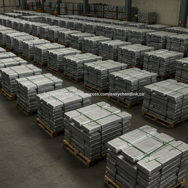 Heißer Verkauf Recycelte Primär Aluminium Barren A7 A8 Reinheit 99,99% Aluminium Barren Preis