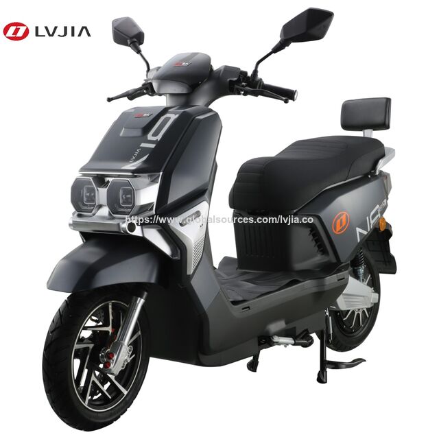 JIN DA N8 Elektromotorrad: Elektrisches Moped mit LED-Beleuchtung & CE-Konformität, Weiß