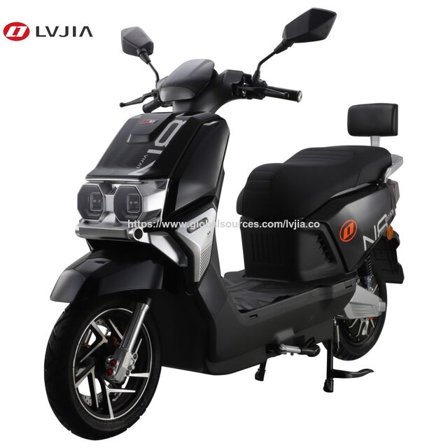 JIN DA N8 Elektromotorrad: Elektrisches Moped mit LED-Beleuchtung & CE-Konformität, Weiß