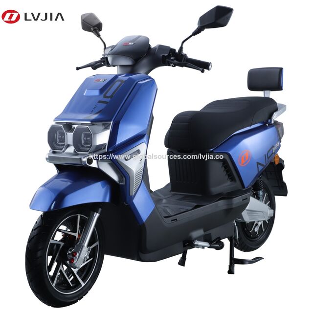 JIN DA N8 Elektromotorrad: Elektrisches Moped mit LED-Beleuchtung & CE-Konformität, Weiß