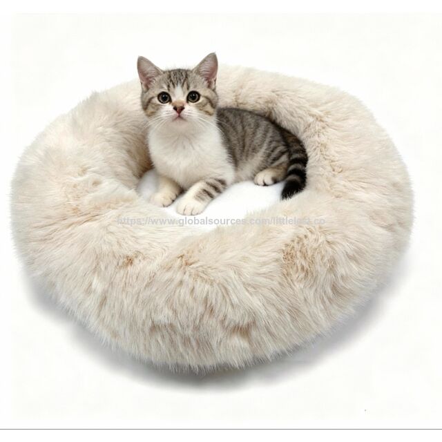 Camas para cães pequenos e gatos, cama lavável para cães pequenos, cama calmante para cães de pequeno porte