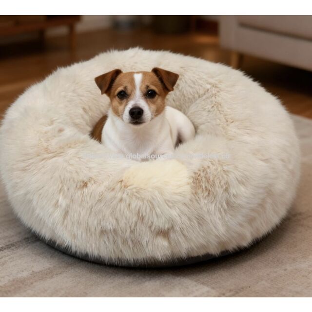 Camas para cães pequenos e gatos, cama lavável para cães pequenos, cama calmante para cães de pequeno porte