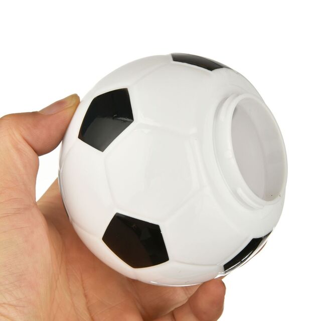 Copo de Plástico em Formato de Bola de Futebol de 450ml | Copo Esportivo Leve para Animação de Fãs em Eventos Mundiais de Futebol, Festas, Estádios e para Fãs