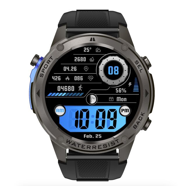 Hochwertige Smartwatches mit über 170 Sportmodi für Outdoor-Fitness, Dualband-GPS-Positionierung, Smartwatches mit GPS im Großhandel