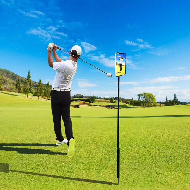 Magnetische Handyhalterung zum Fabrikpreis für Golfplatz, magnetische, einziehbare Selfie-Halterung