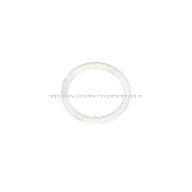 Arandela de Plástico 17.7*14.3*T1.2 PA66 plana transparente de silicona, juego de arandelas de retención personalizadas, arandela de calce delgada de nailon plástico