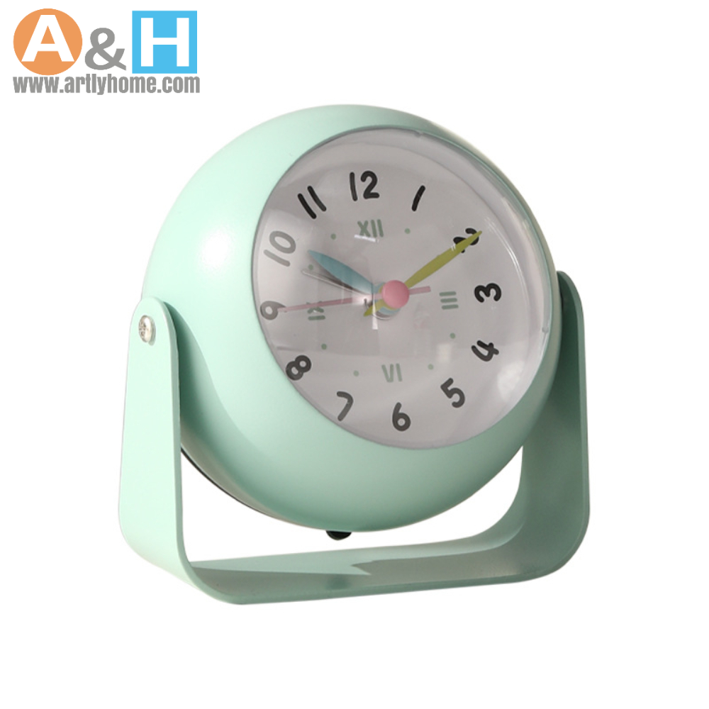 Newgate Clocks Wideboy Mantel Alarm Clock in Orange Newgate Clocks, image size:1000x1000