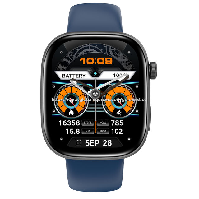 Smartwatch Damen mit BT-Anruf, Herzfrequenzmesser, Sportmodus, Fitness-Tracker, wasserdichte Smartwatch für Herren