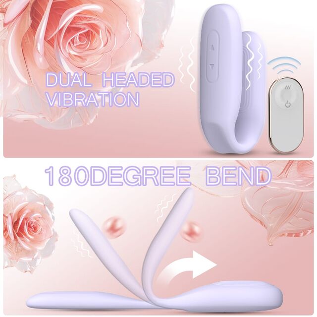 Vibreur de culotte portable 3-en-1 avec télécommande pour couple - Jouet sexuel