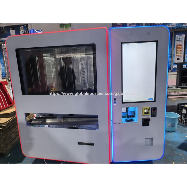 Eco-friendly Commercial Smoothie Vending Machine Automatic One-Click Cleaning Multifunction Stainless Steel 304 Grade