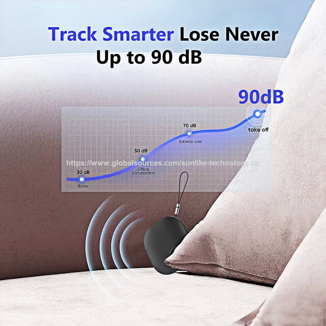 Atacado, Novo rastreador Bluetooth Sunlike, Compatível com Apple Find My, Toque de chamada de alto volume para localização rápida, À prova d'água