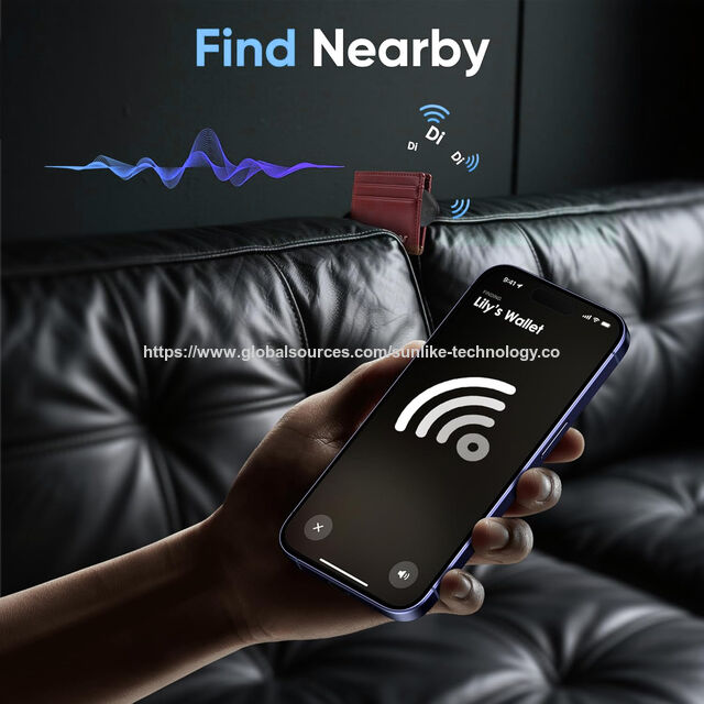 Atacado, Novo rastreador Bluetooth Sunlike, Compatível com Apple Find My, Toque de chamada de alto volume para localização rápida, À prova d'água