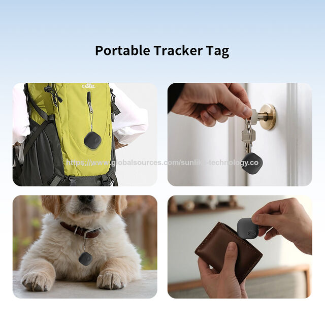 Atacado, Novo rastreador Bluetooth Sunlike, Compatível com Apple Find My, Toque de chamada de alto volume para localização rápida, À prova d'água
