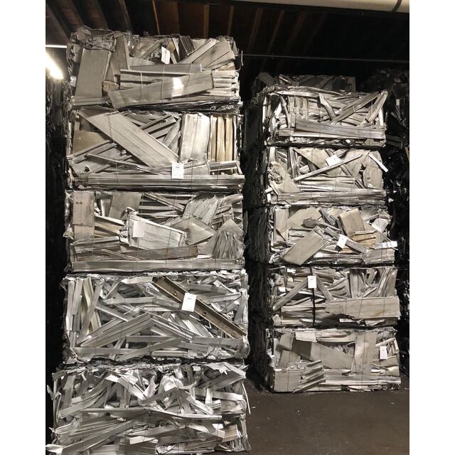 Lingote de chatarra de aluminio reciclado de alta pureza